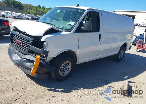 2020 GMC Savana Cargo Rwd 2500 Regular Wheelbase Work Van from USA, damaged, VIN 1GTW7AFG0L1140807